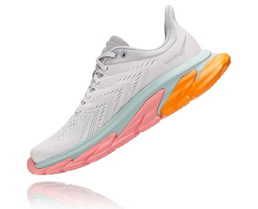 Tenis Hoka One One Hombre Blancos - Clifton Edge - SFKH46731